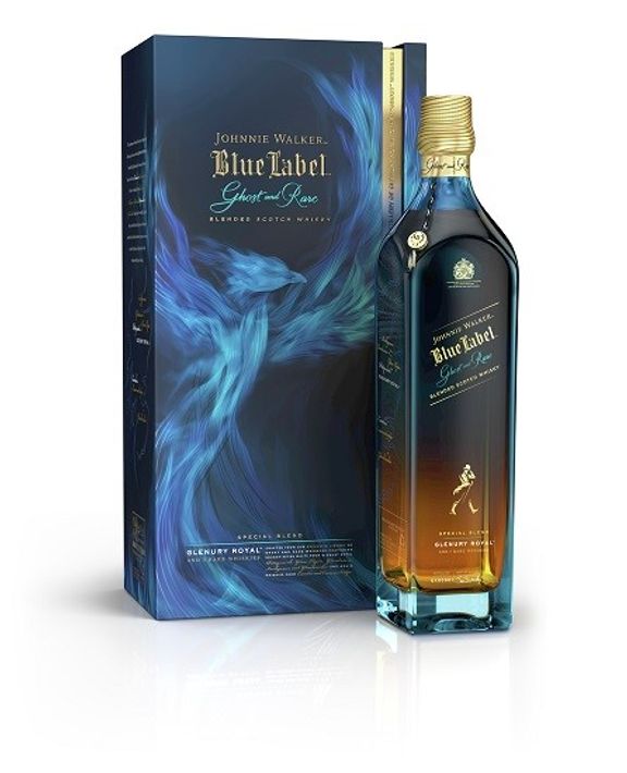 Johnnie Walker Blue Label Ghost and Rare Port Dundas 1 Liter 43,8%vol.