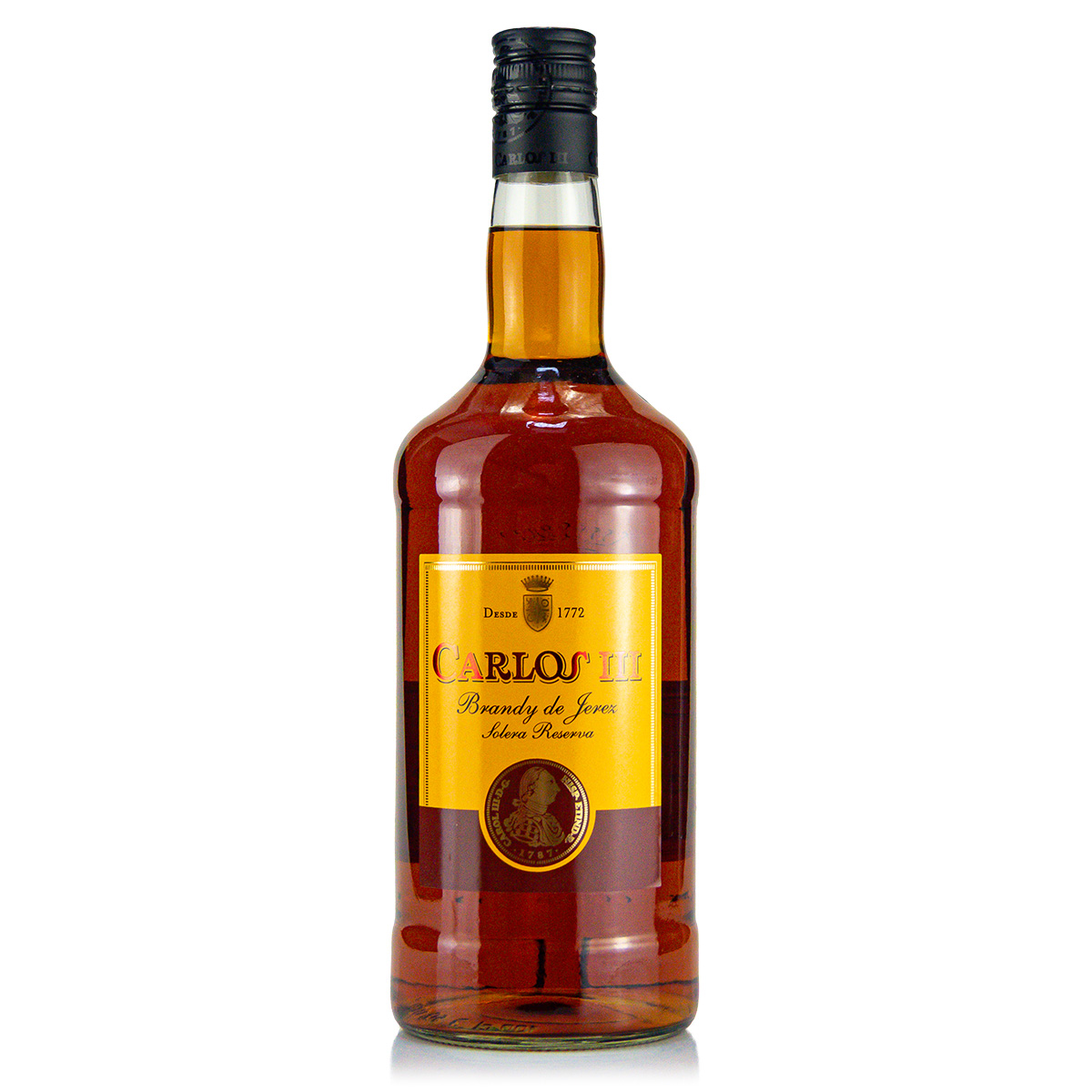 Carlos III Solera Brandy 36%vol. 1 Liter