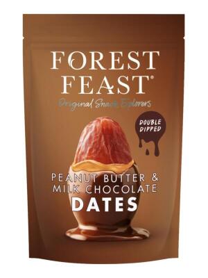 Forest Feast Peanut Butter & Milk Chocolate Dates 140g