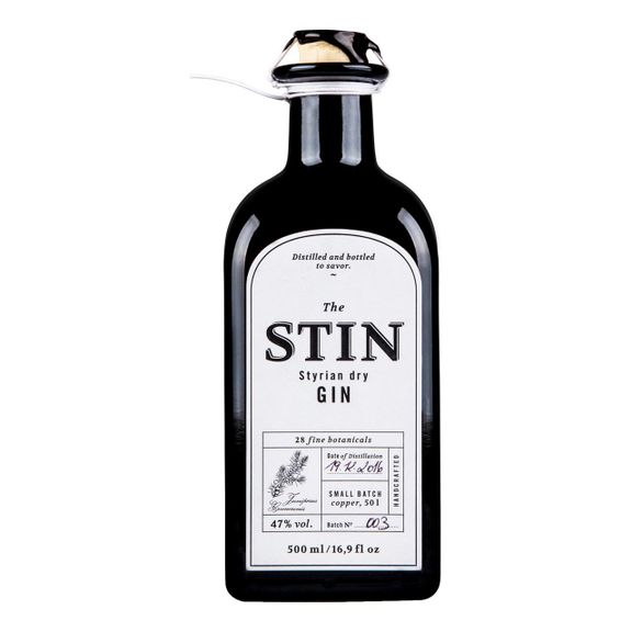 The STIN Styrian Dry Gin 0,5 Liter 47%vol.