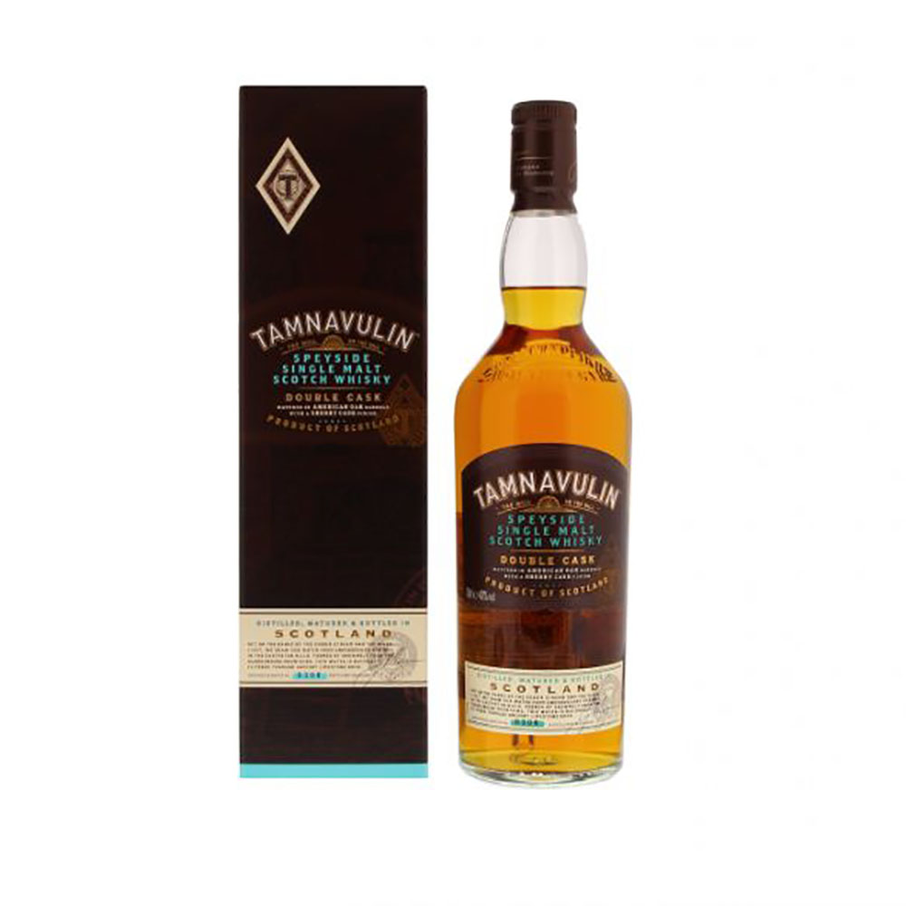 Tamnavulin Double Cask Speyside 0.7 liters 40% vol. Tamnavulin Double Cask Speyside 0.7 liters 40% vol.