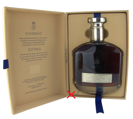Braastad Extra Cognac 0,7 Liter 40%vol.