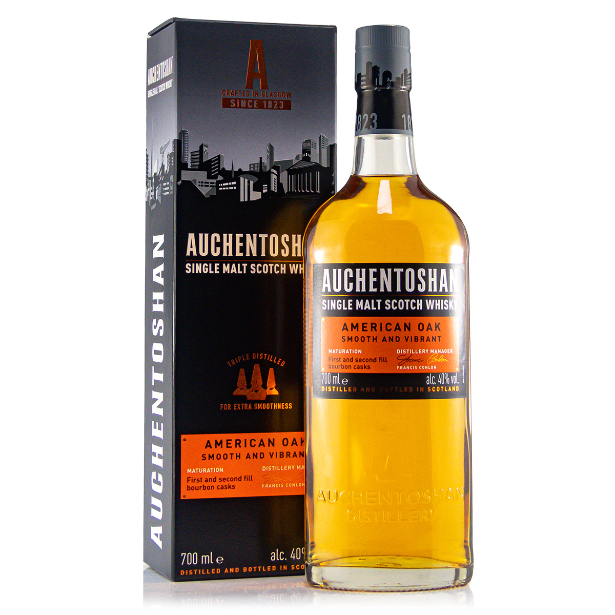 Auchentoshan American Oak Reserve 0,7  liter 40% vol.