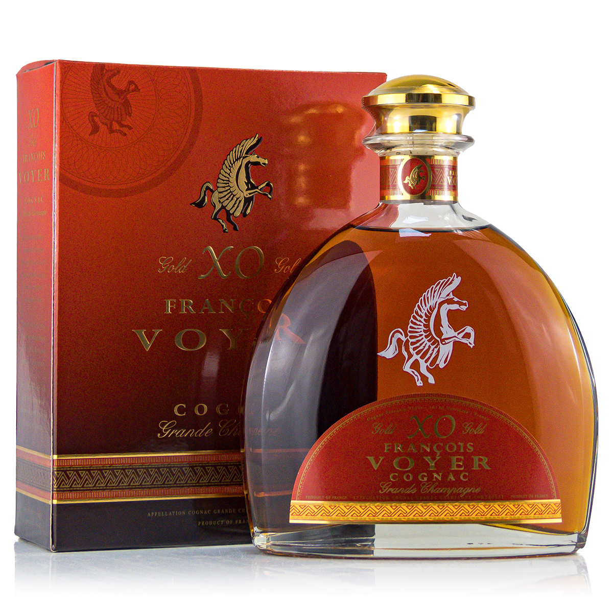 Francois Voyer Cognac XO Gold Grande Champagne 40%vol. 0,7Liter Francois Voyer Cognac XO Gold Grande Champagne 40%vol. 0,7Liter