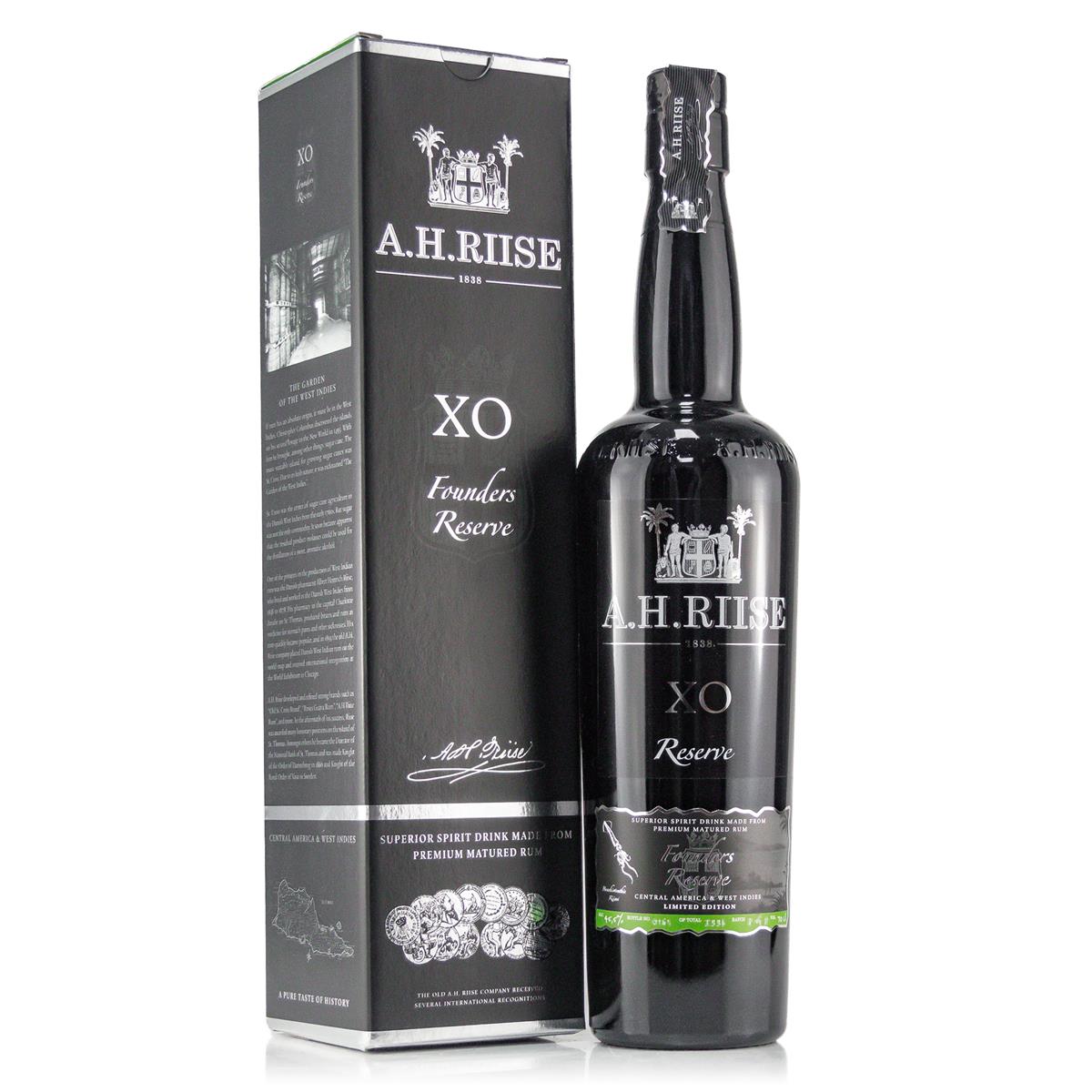 A.H. Riise XO Founders Reserve Edition #6 45,5%vol. 0,7 Liter A.H. Riise XO Founders Reserve Edition #6 45,5%vol. 0,7 Liter