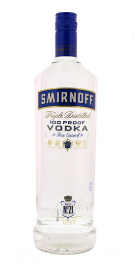 Smirnoff Blue Label 50%vol. 1 Liter