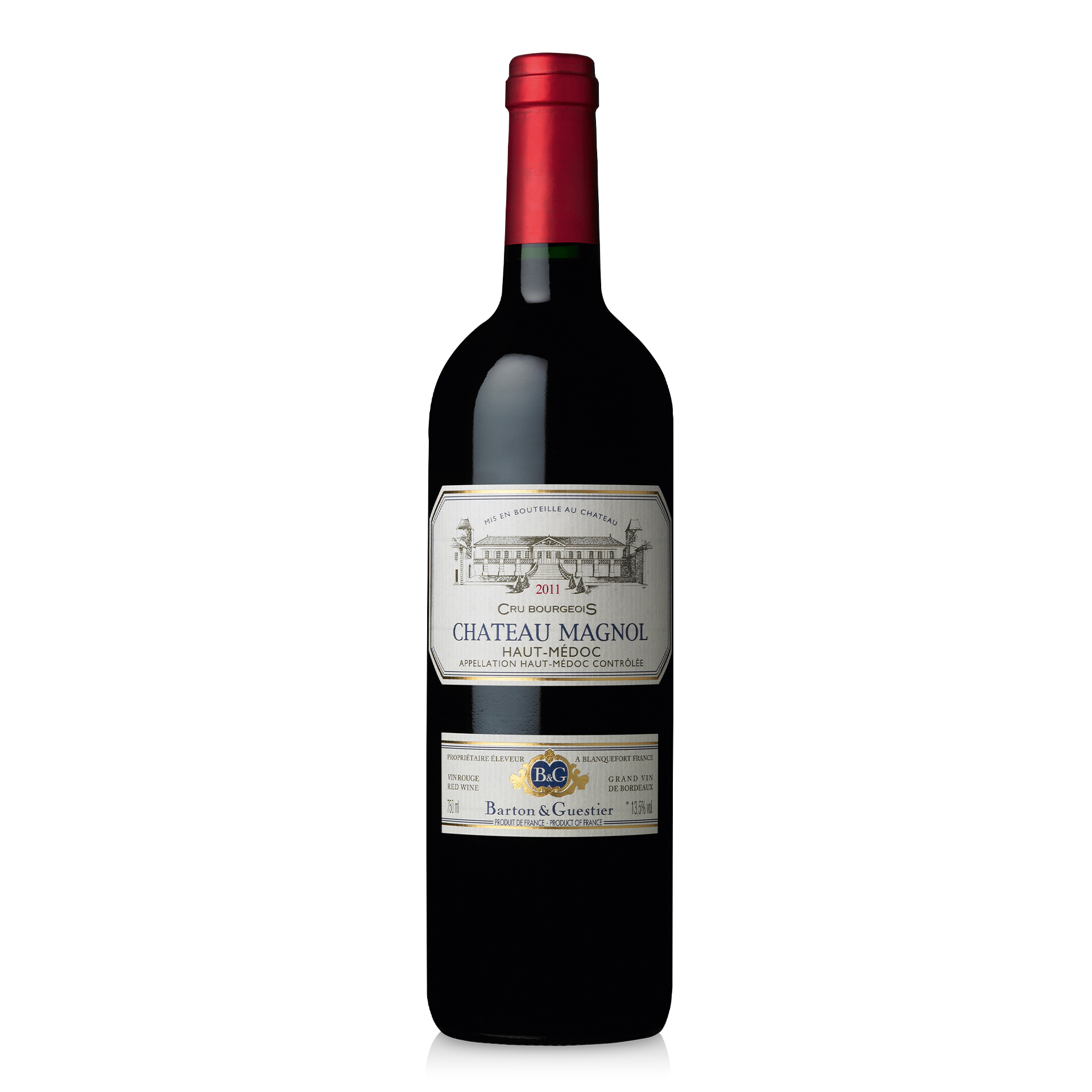 Chateau Magnol, Haut-Medoc, Cru Bourgeois, Bordeaux, red, dry 13.5%vol. 0,75 Liter Chateau Magnol, Haut-Medoc, Cru Bourgeois, Bordeaux, red, dry 13.5%vol. 0,75 Liter