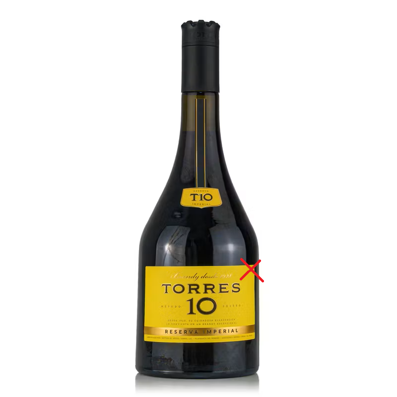 Torres 10 Years Imperial Gran Reserva 1 Liter 38%vol.