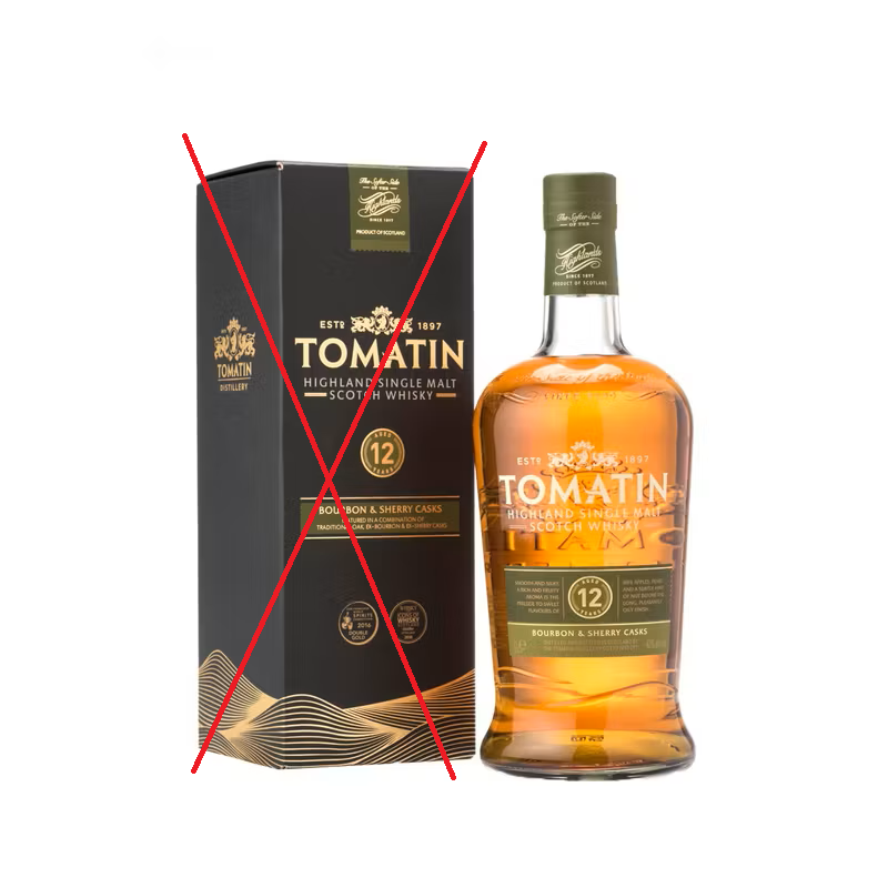 Tomatin 12 years 1 Liter 43% vol.