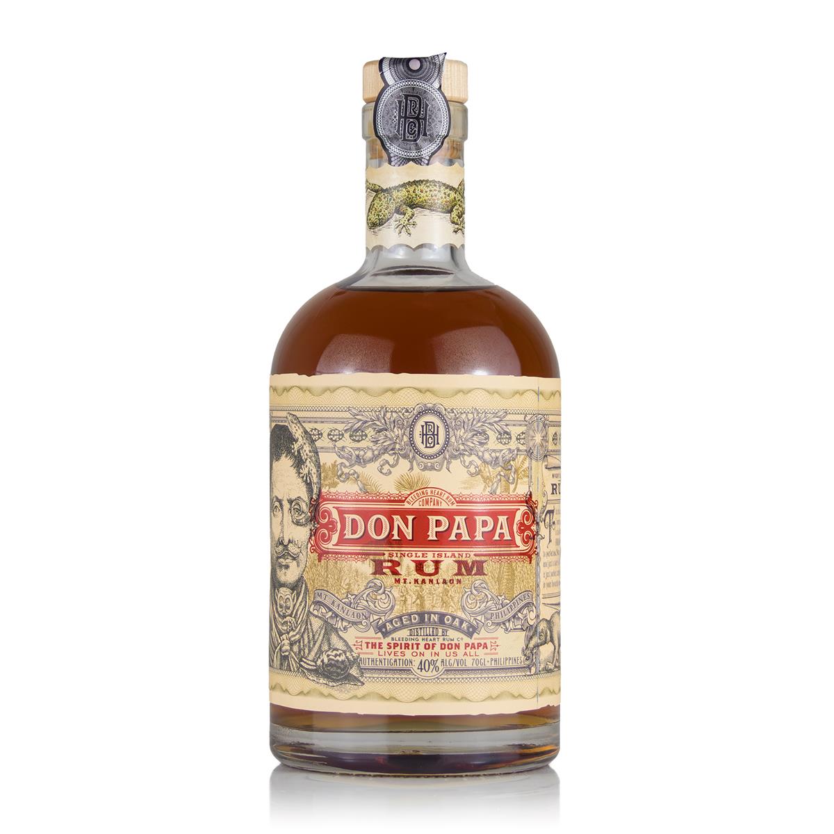 Don Papa Rum 0,7 Liter 40%vol. Don Papa Rum 0,7 Liter 40%vol.