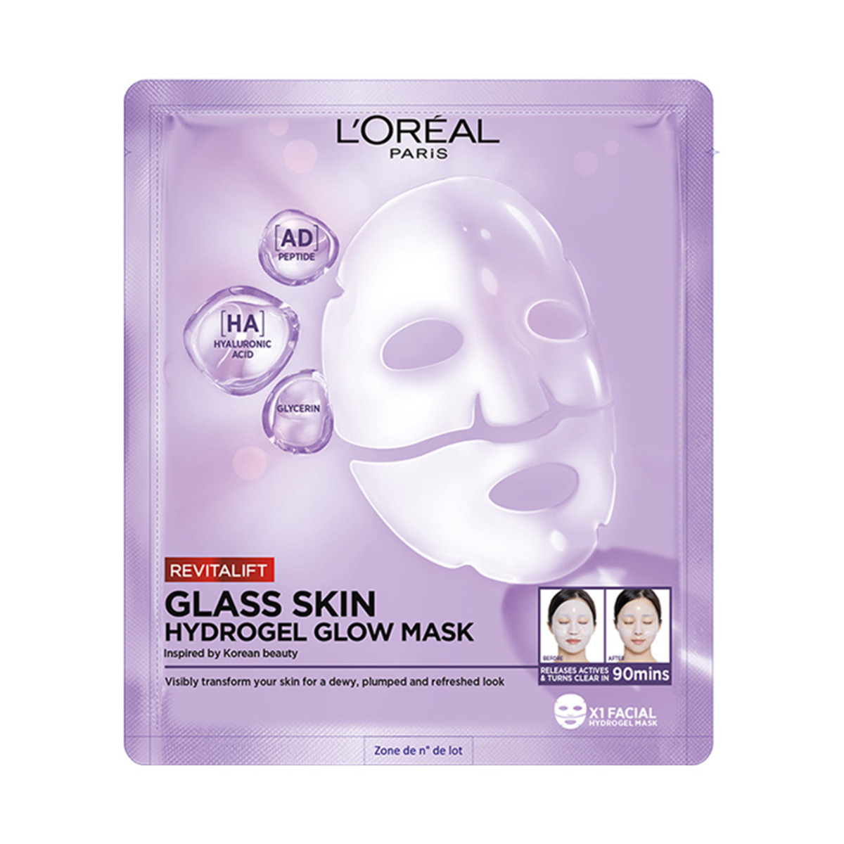 L'Oreal Paris Revitalift Filler Glass Mask