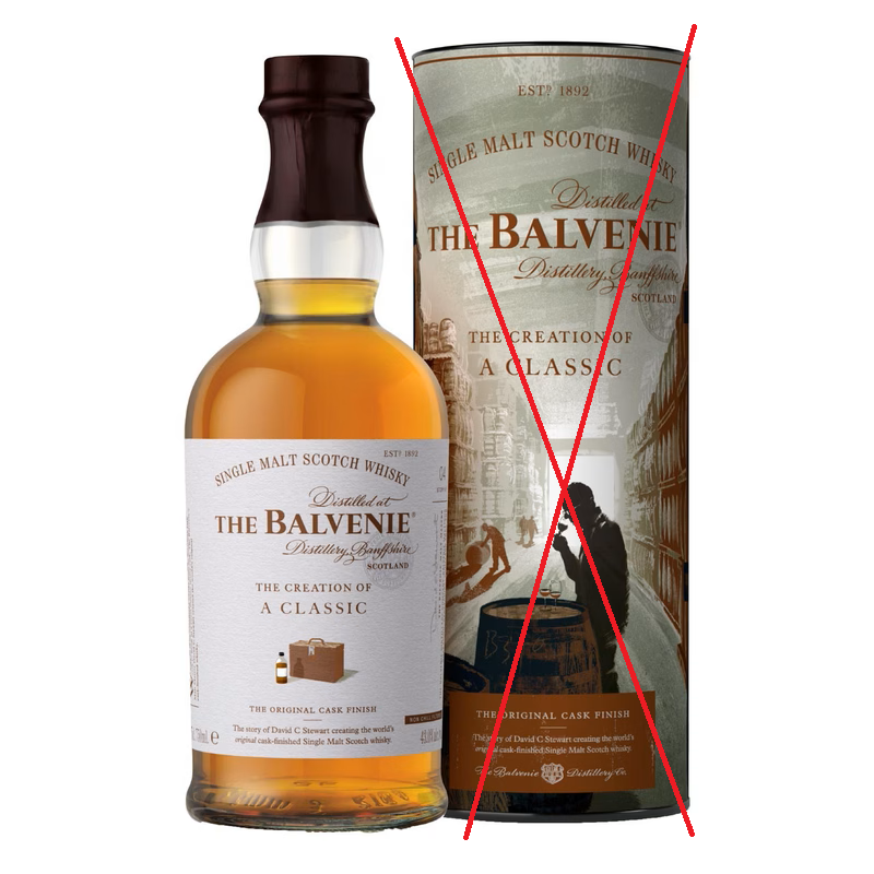 The Balvenie The Creation of A Classic 43%vol. 0,7 Liter