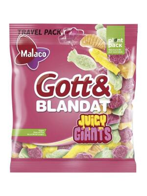 Malaco Gott&Blandant Juicy Giant Sweet/Sour 450g Malaco Gott&Blandant Juicy Giant Sweet/Sour 450g