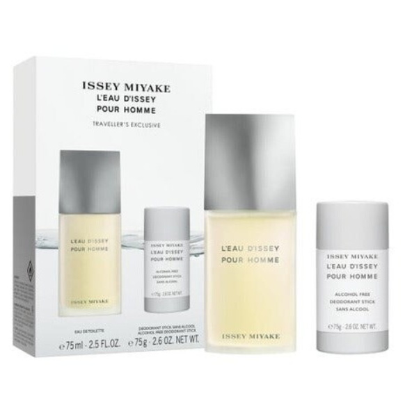 Issey Miyake L'Eau D'issey Homme Eau de Toilette 75ml + 75g Deostick