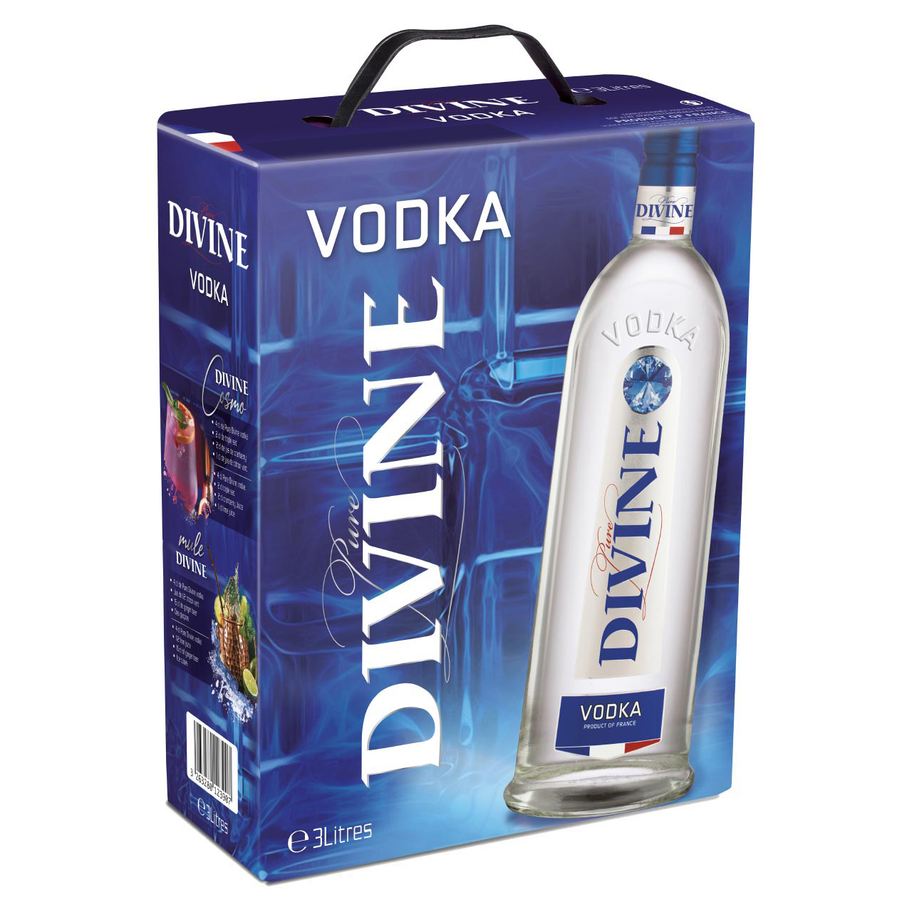 Divine Wodka 37,5%vol. 3  Liter Divine Wodka 37,5%vol. 3  Liter