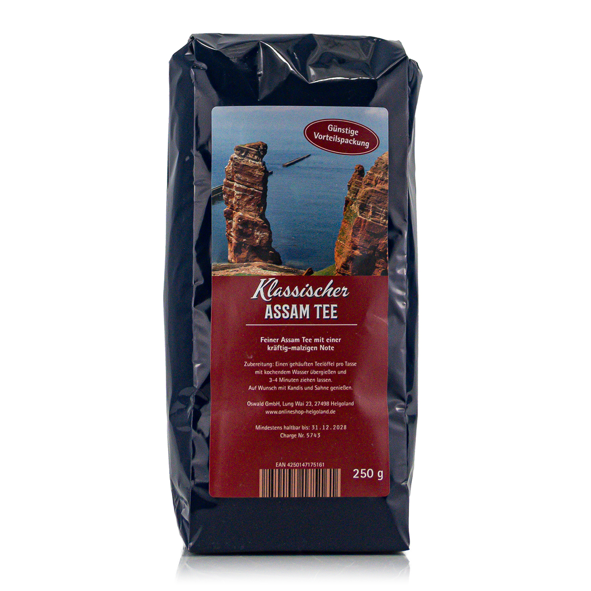 Helgoländer classic Assam-Tea 250g Helgoländer classic Assam-Tea 250g