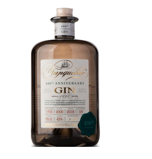 Tranquebar 400 Years Anniversary 45%vol. 0,7 Liter Tranquebar 400 Years Anniversary 45%vol. 0,7 Liter