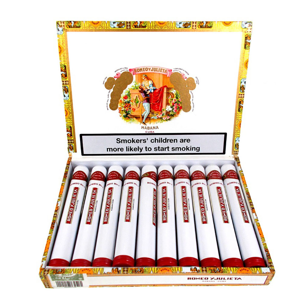 Romeo y Julieta No.1 Tubos 10er Romeo y Julieta No.1 Tubos 10er