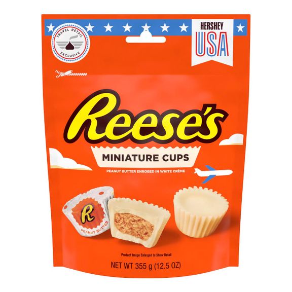 Hershey's Reese's Erdnussbutter Cups Weiß Minis 355g