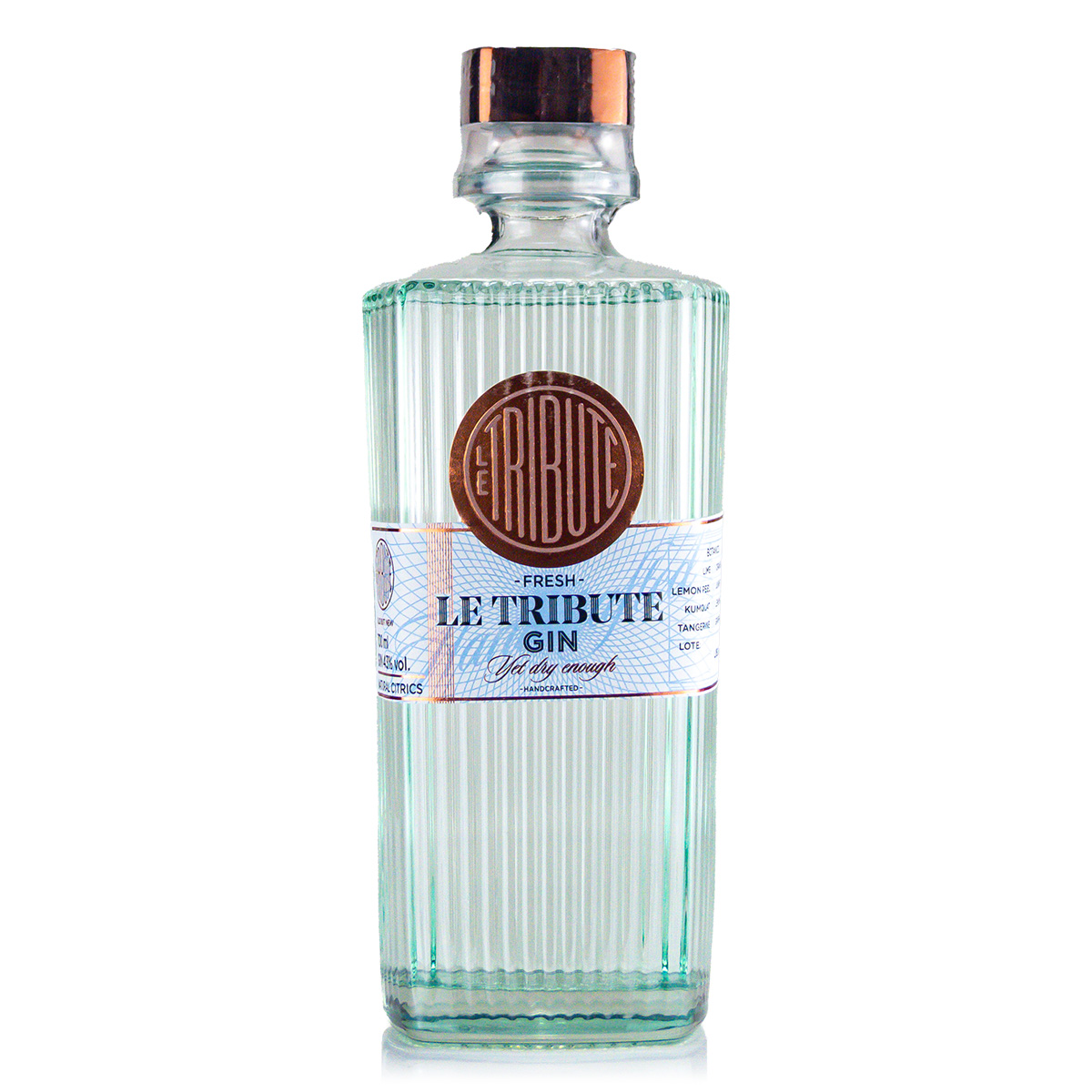 Le Tribute Gin 43% 0,7 Liter
