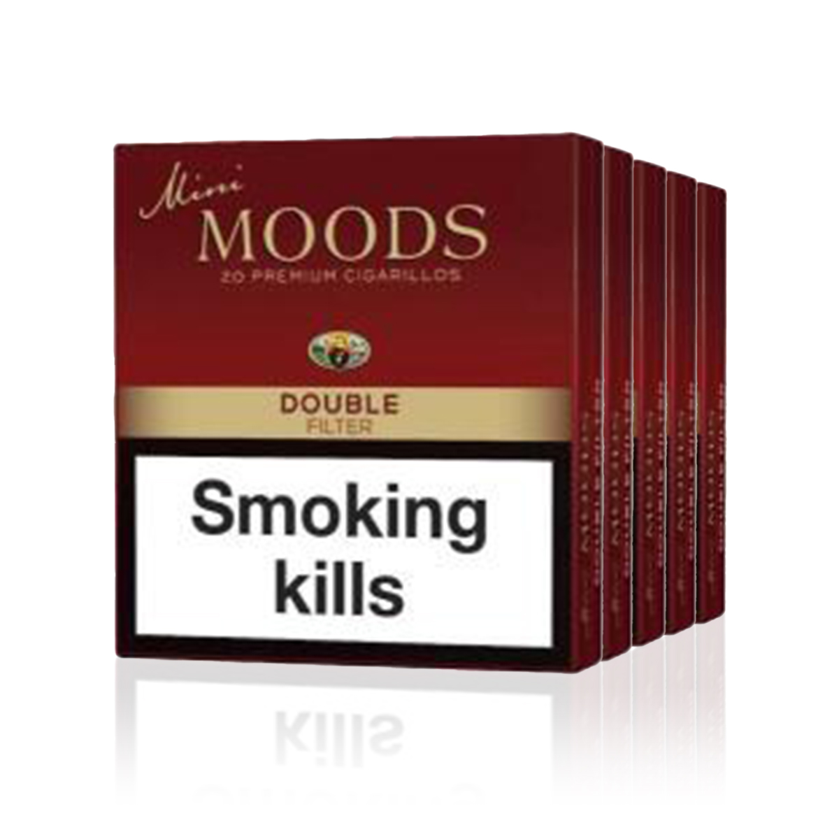 Dannemann Moods MINI Double Filter 5x 20er cube