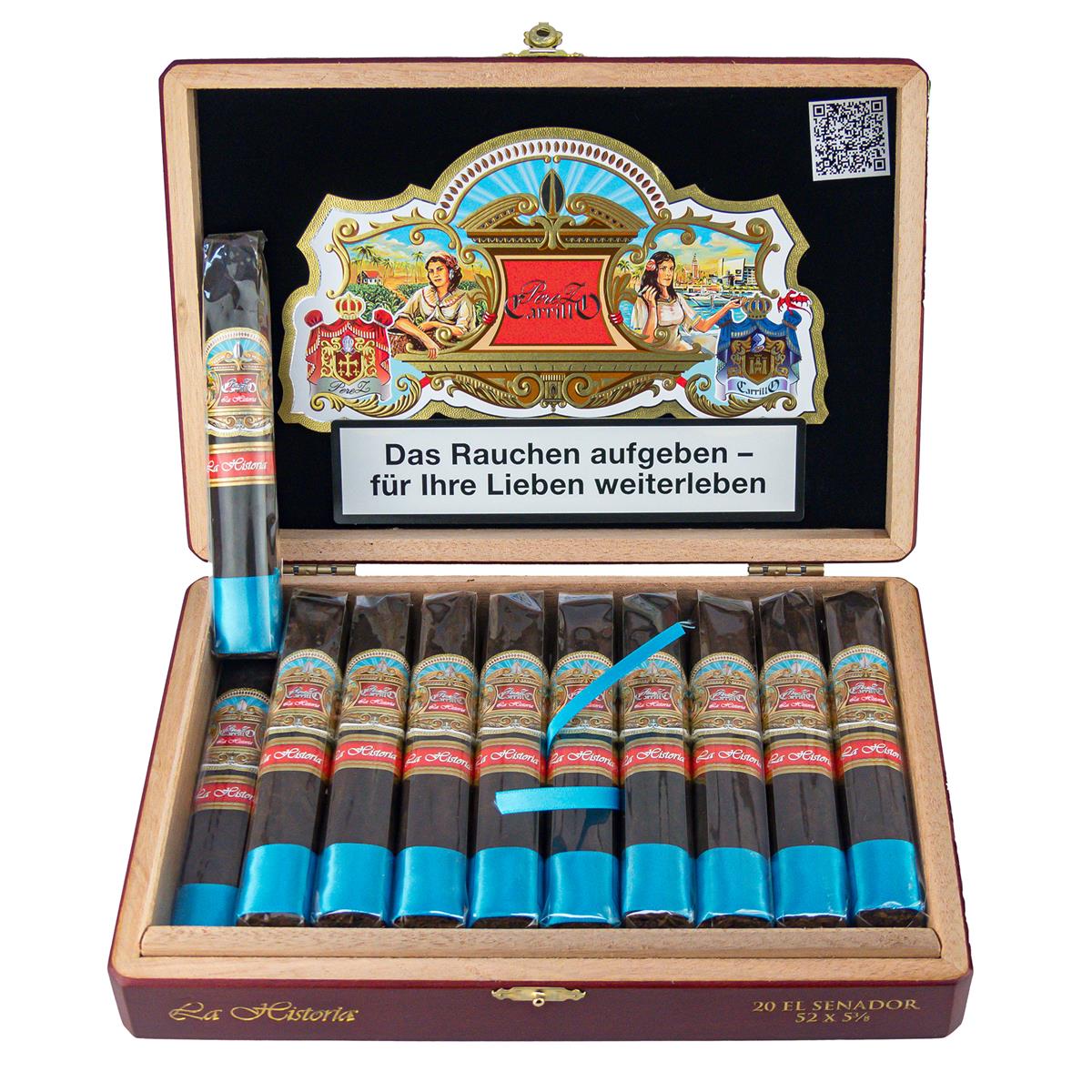 E.P.Carrillo La Historia El Senador (Robusto) 20 pcs