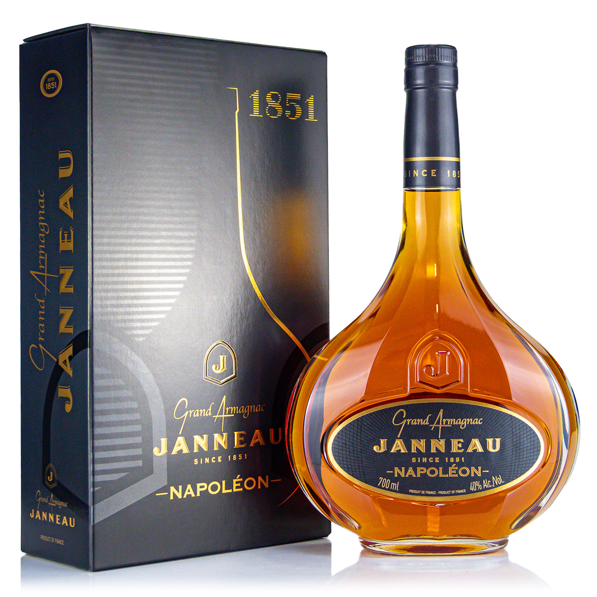 Janneau Grand Armagnac Napoleon 0,7 Liter 40%vol.