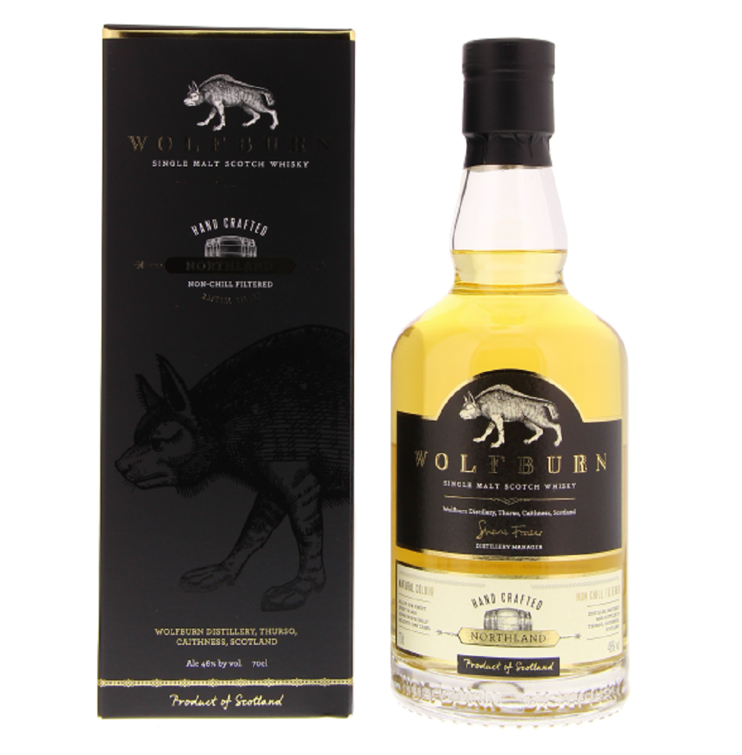 Wolfburn Northland 46%vol. 0,7 Liter Wolfburn Northland 46%vol. 0,7 Liter