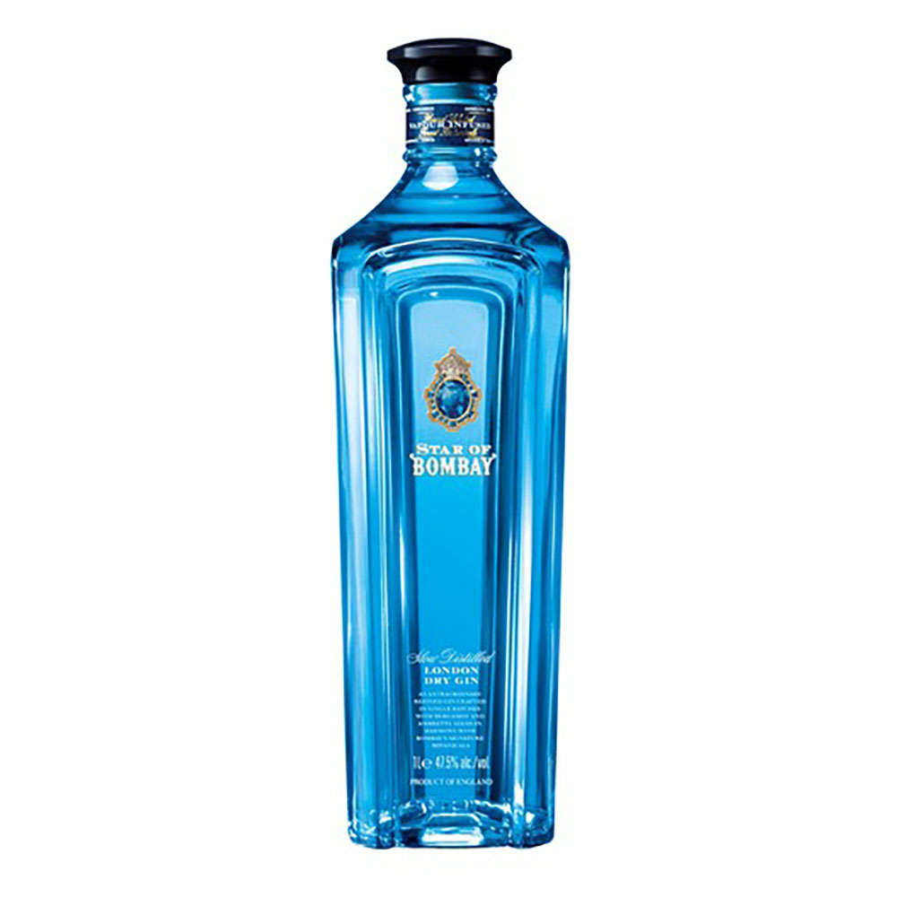 Bombay Star of Bombay 1 Liter 47,5%vol. Bombay Star of Bombay 1 Liter 47,5%vol.