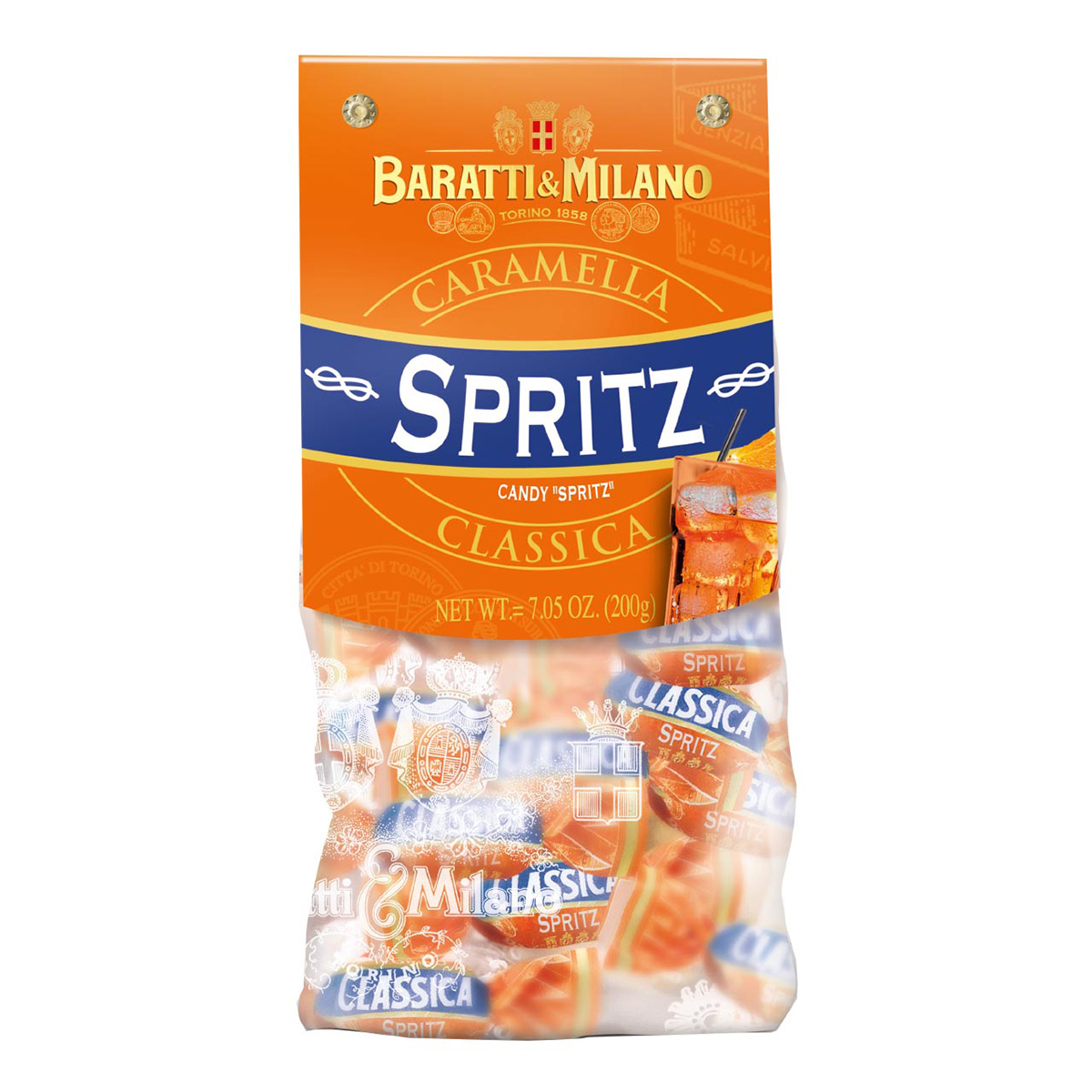 Baratti & Milano Classic Candy with Spritz Flavor 200g