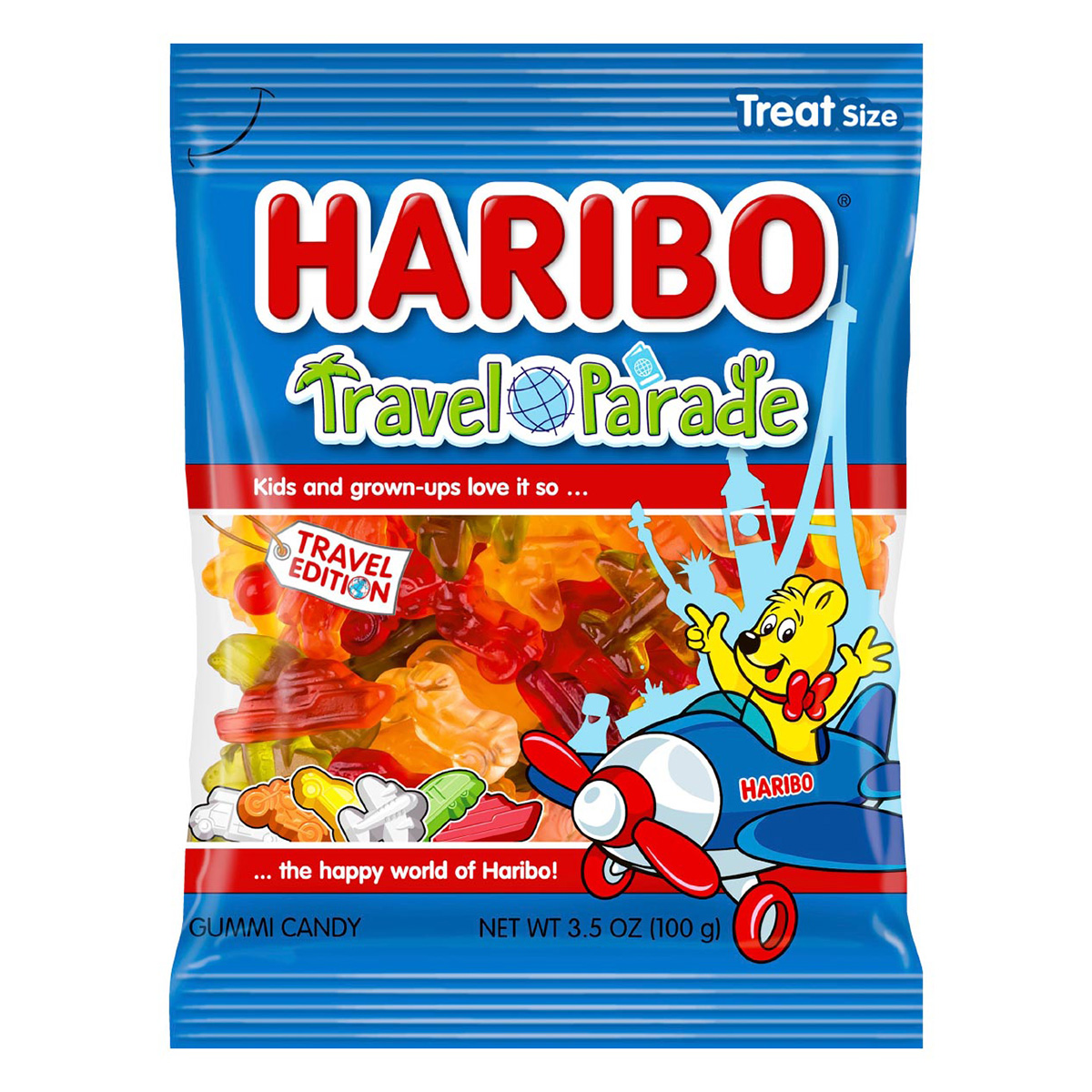 Haribo Travel Parade XL-Pack 450g Halal