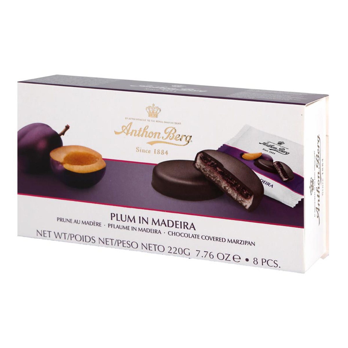 Anthon Berg Plum in Madeira 220g