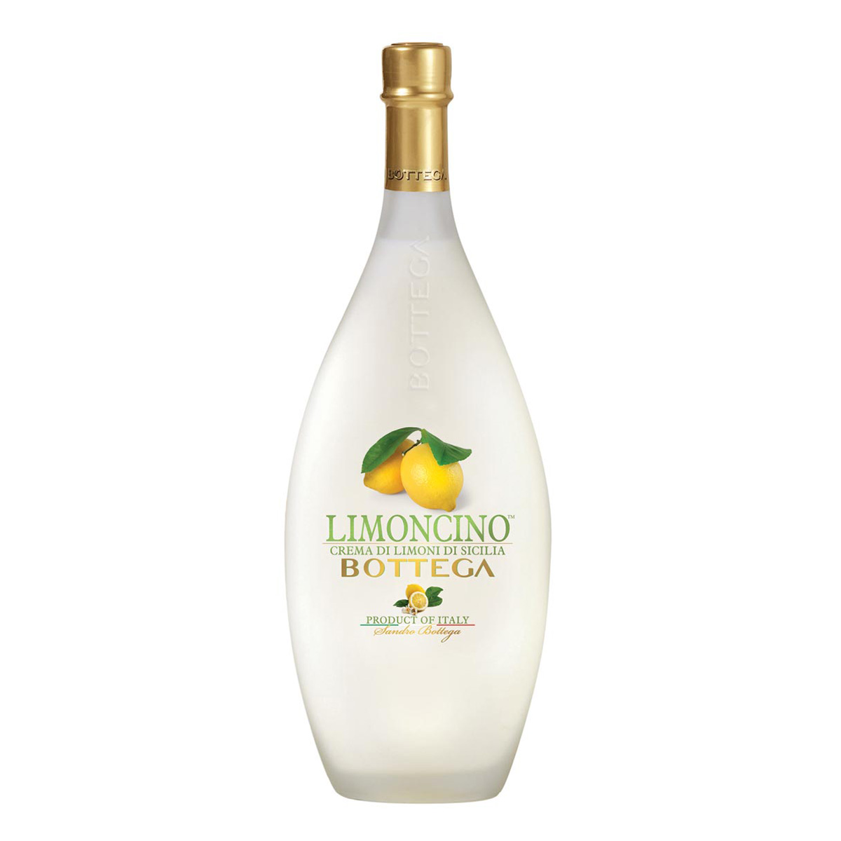 Bottega, Crema di Limoncino 15%vol.  0,5 Liter