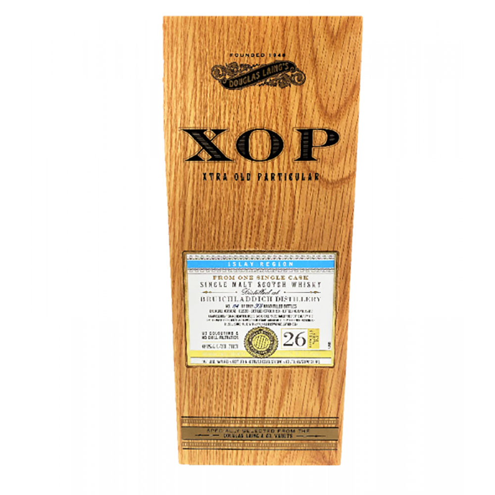 Bruichladdich XOP 26 years 1991 DL 0.7 liters 48% vol. Bruichladdich XOP 26 years 1991 DL 0.7 liters 48% vol.