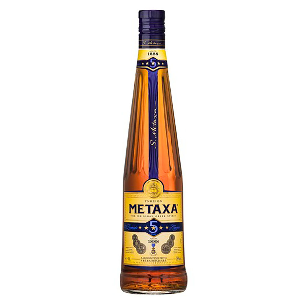 Metaxa 5 Stars 1 Liter 38%vol. Metaxa 5 Stars 1 Liter 38%vol.