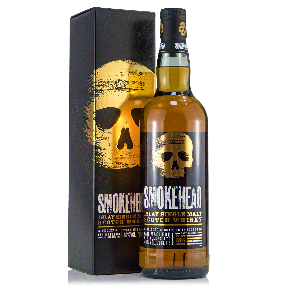 Smokehead Single Islay Malt 0,7 Liter 40%vol. Smokehead Single Islay Malt 0,7 Liter 40%vol.