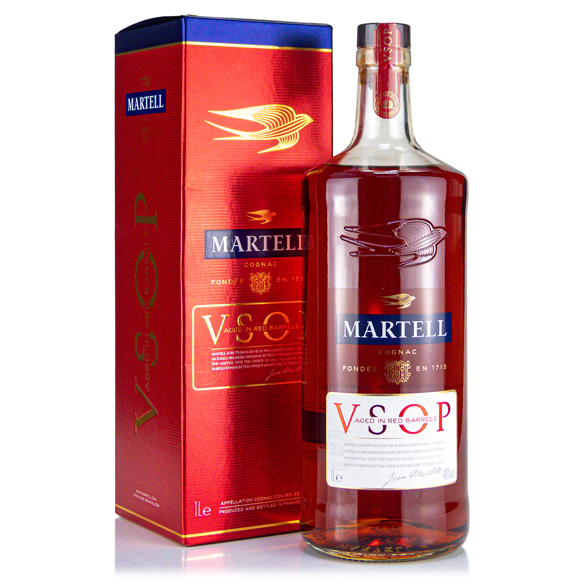 Martell VSOP Cognac 1 Liter 40%vol.