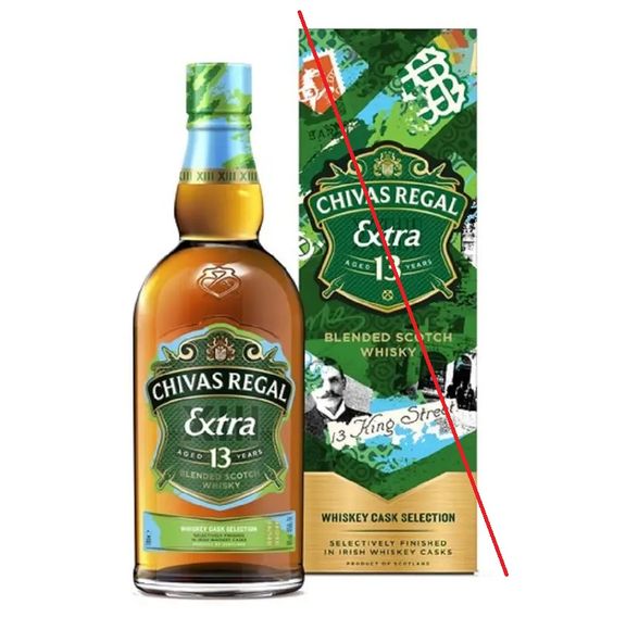 Sonderposten: Chivas Regal Irish Cask 13 Jahre 40%vol. 1 Liter