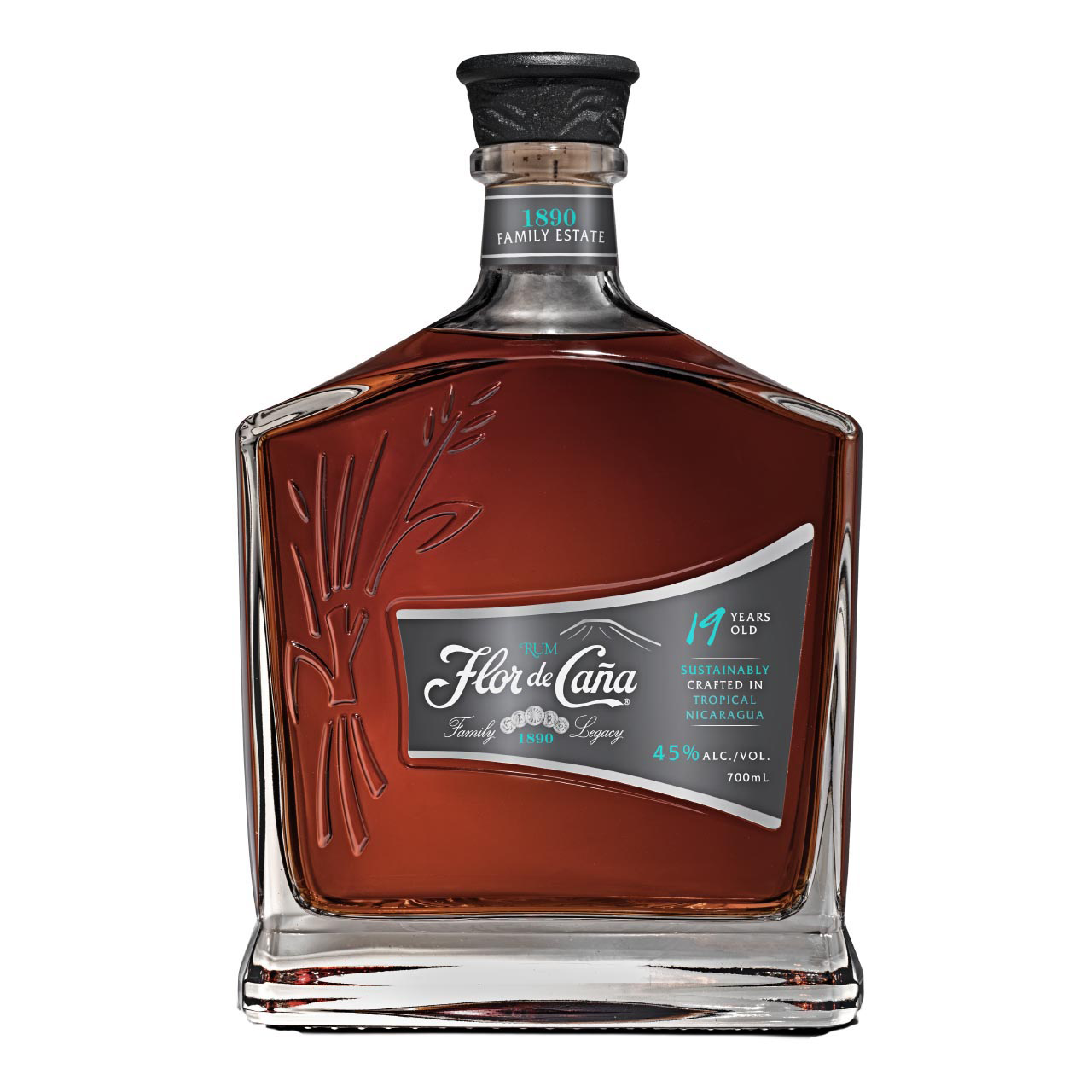 Flor de Cana 19 Years 45%vol. 0,7 Liter Flor de Cana 19 Years 45%vol. 0,7 Liter