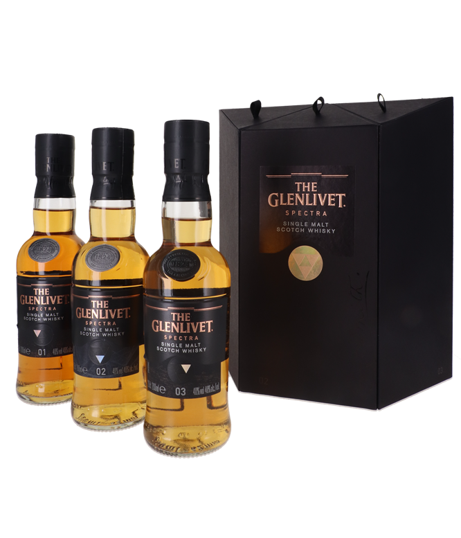 The Glenlivet Spectra 3 x 0,20 Liter 40%vol. 0,6 Liter