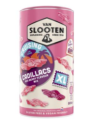 Van Slooten Pink Cadillacs Candy Cars Fruchtgummis XL-800g