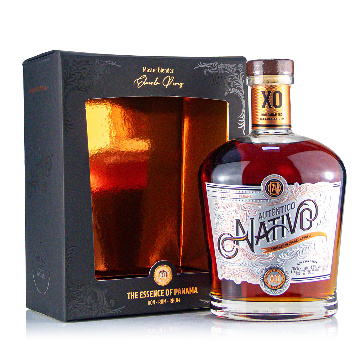 Autentico Nativo XO Rum 43% 0,7 Liter