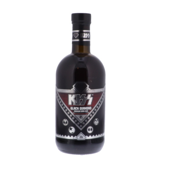 Kiss Black Diamond Dark Rum 40%vol. 0,5 Liter