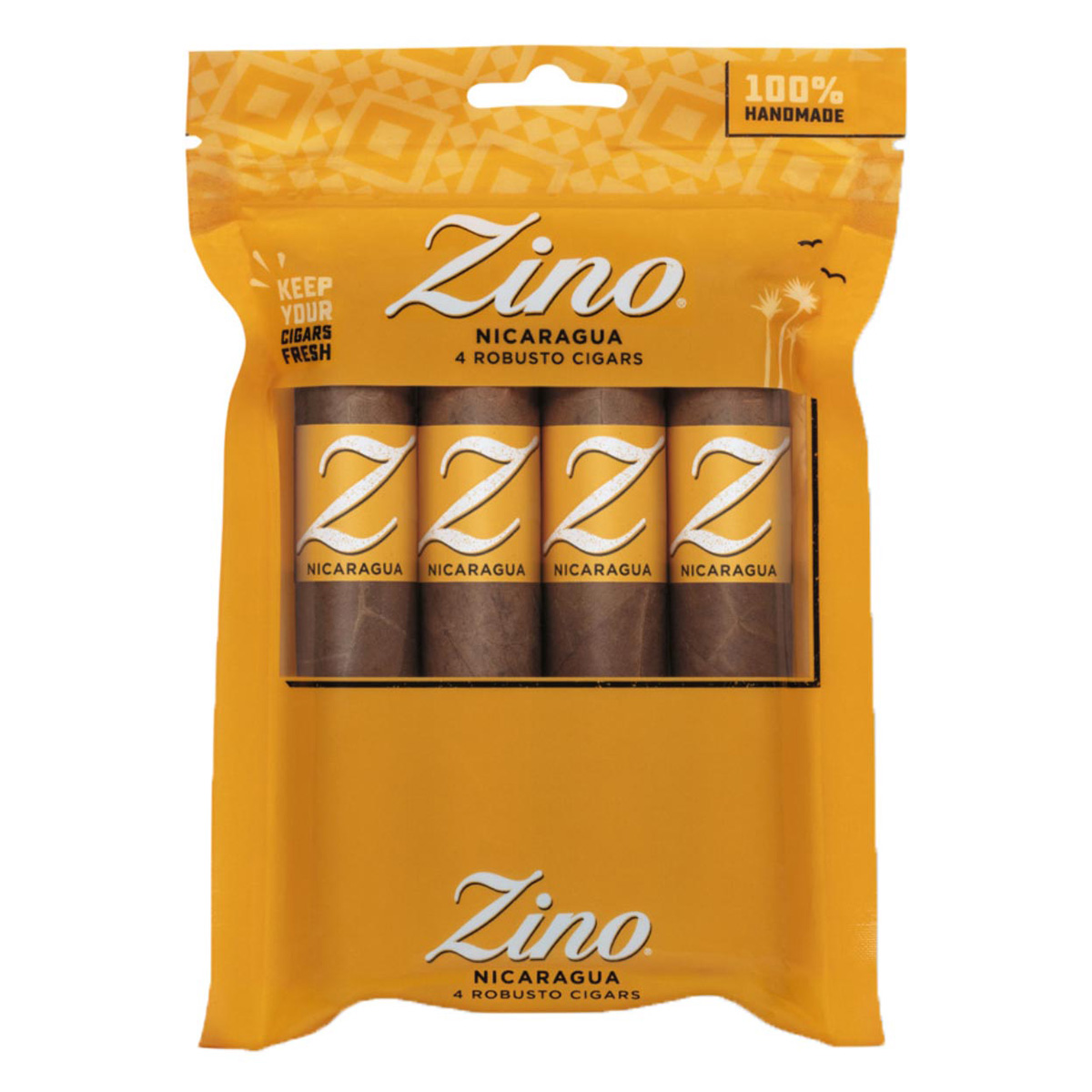 Zino Nicaragua Robusto Fresh Pack 4er