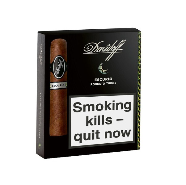 Davidoff Escurio Robusto Tubos 4er pack