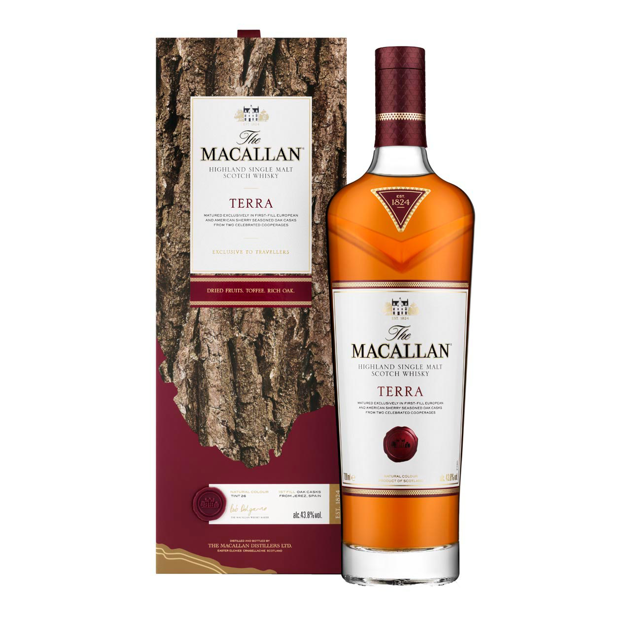 Macallan Terra 0.7 liters 43.8% vol. Macallan Terra 0.7 liters 43.8% vol.