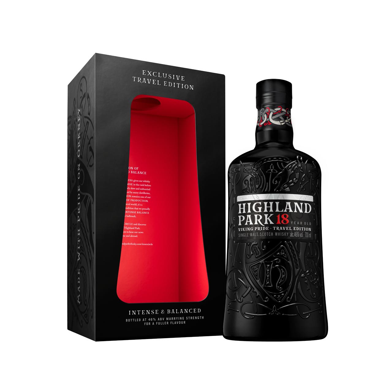 Highland Park 18 Jahre VIKING PRIDE TRAVEL EDITION 46%vol. 0,7 Liter