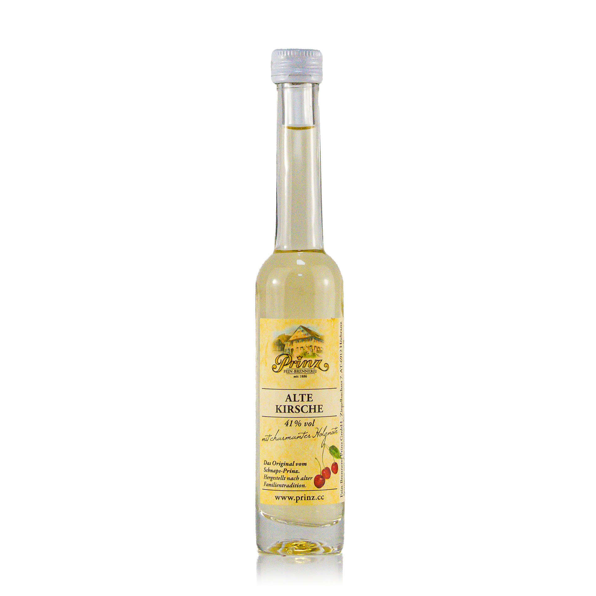 Prinz Alte Kirsche 41%vol. 0,04 Liter Prinz Alte Kirsche 41%vol. 0,04 Liter
