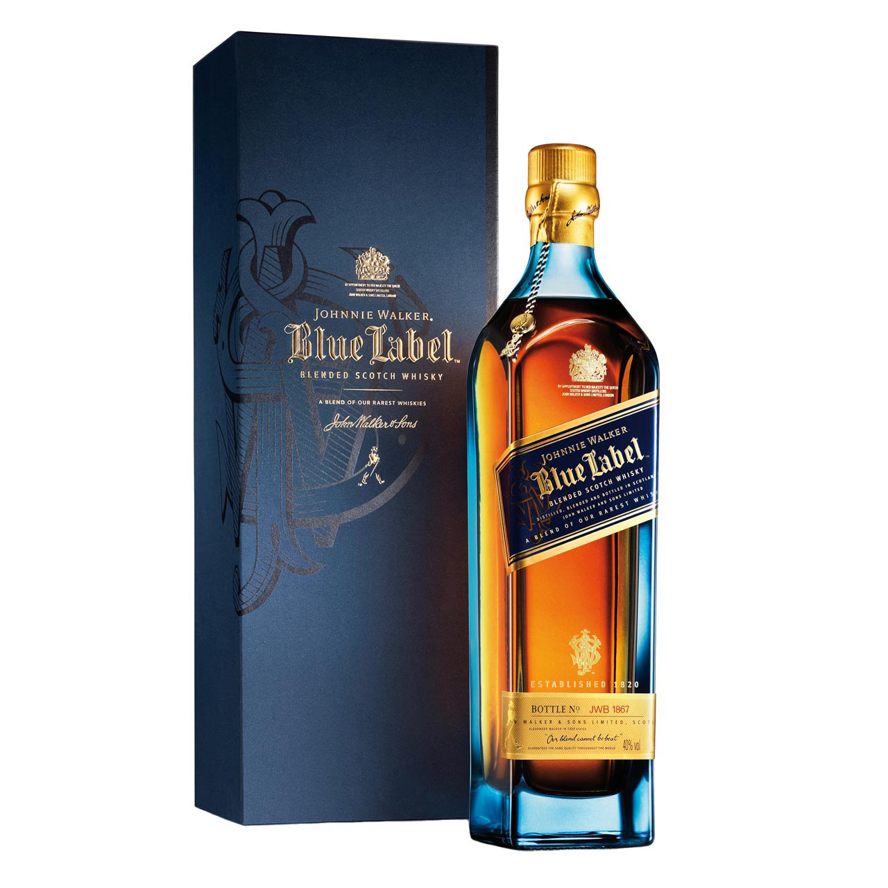 Johnnie Walker Blue Label 0.7 liters 40% vol. Johnnie Walker Blue Label 0.7 liters 40% vol.