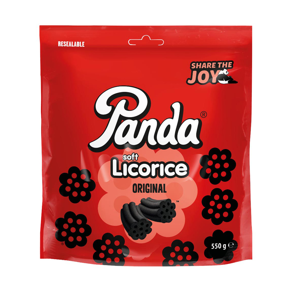 Panda Soft & Fresh Licorice Original 550g